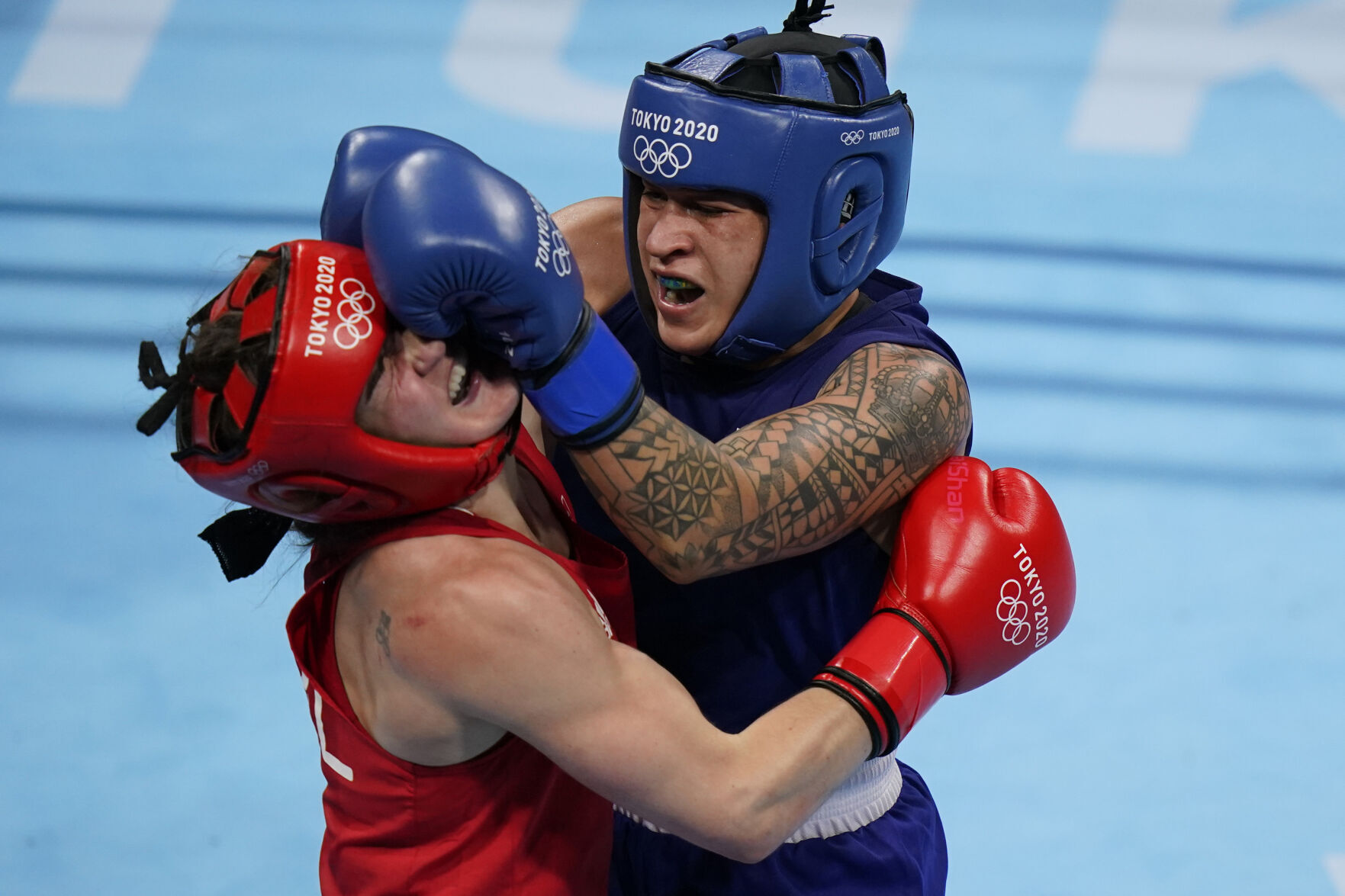 APTOPIX Tokyo Olympics Boxing